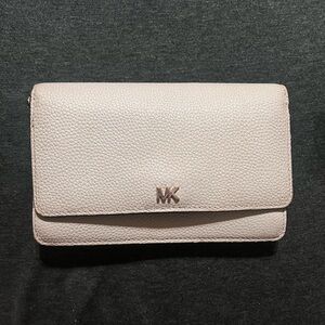 Gray Michael Kors Clutch